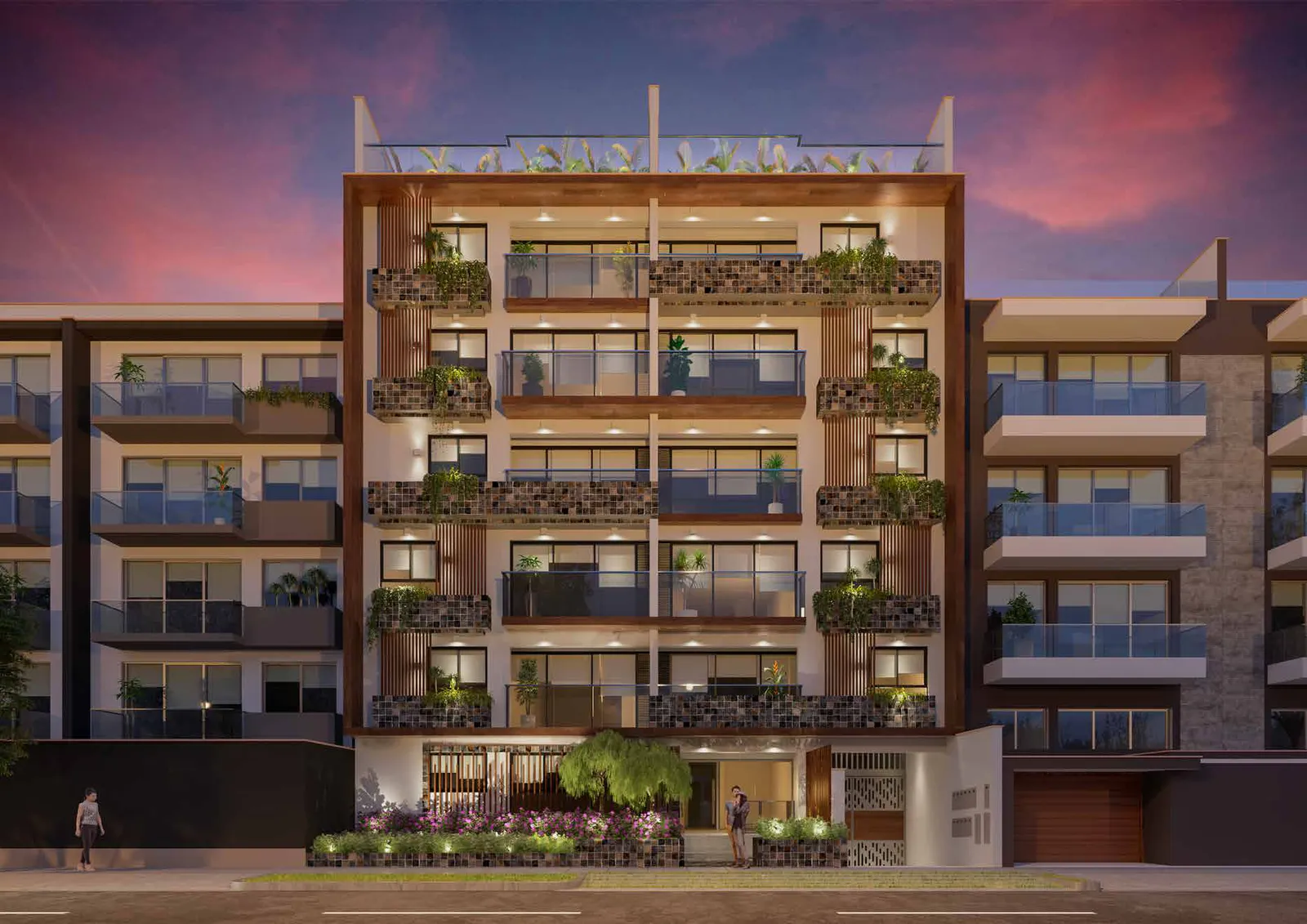Monte Blanco — Surco, render 3D por ARKAP