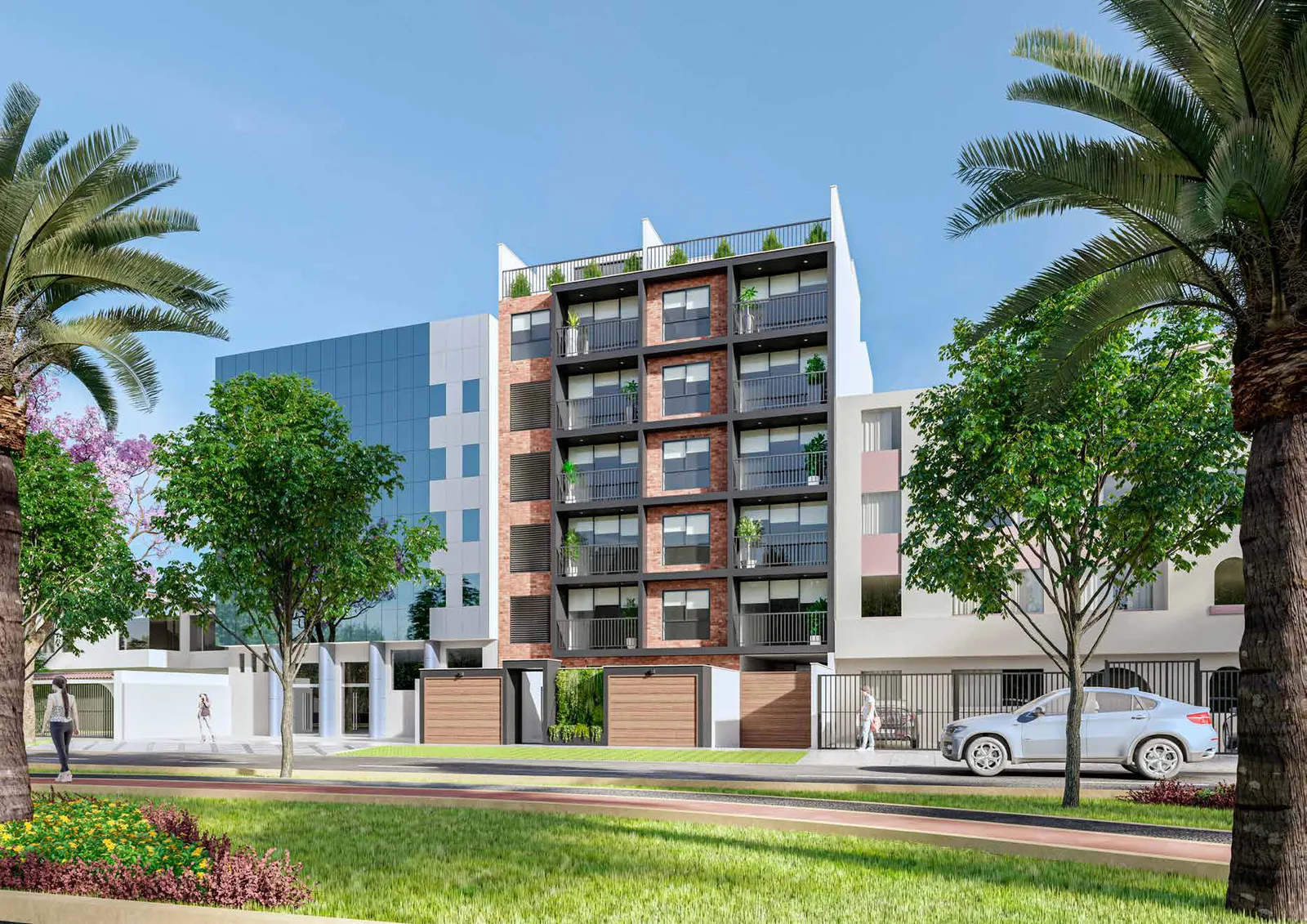 Las Orquídeas — San Borja, render 3D por ARKAP