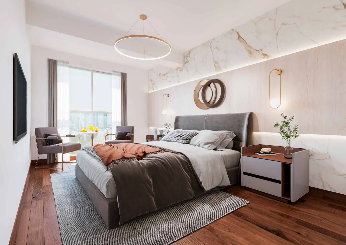 Monte Blanco — Surco, render 3D por ARKAP